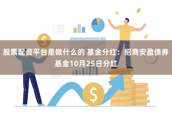 股票配资平台是做什么的 基金分红：招商安盈债券基金10月25日分红