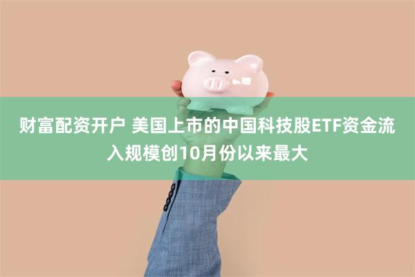 财富配资开户 美国上市的中国科技股ETF资金流入规模创10月份以来最大